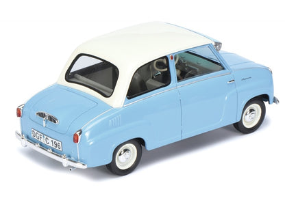 Schuco 1:18 Goggomobil Limousine light blue 450009600