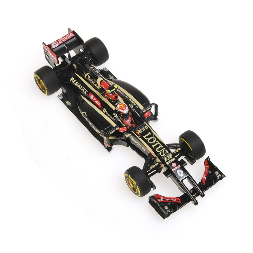 Minichamps 1:43 Lotus F1 Team Renault E22 Pastor Maldonado #13 F1 2014 417140013