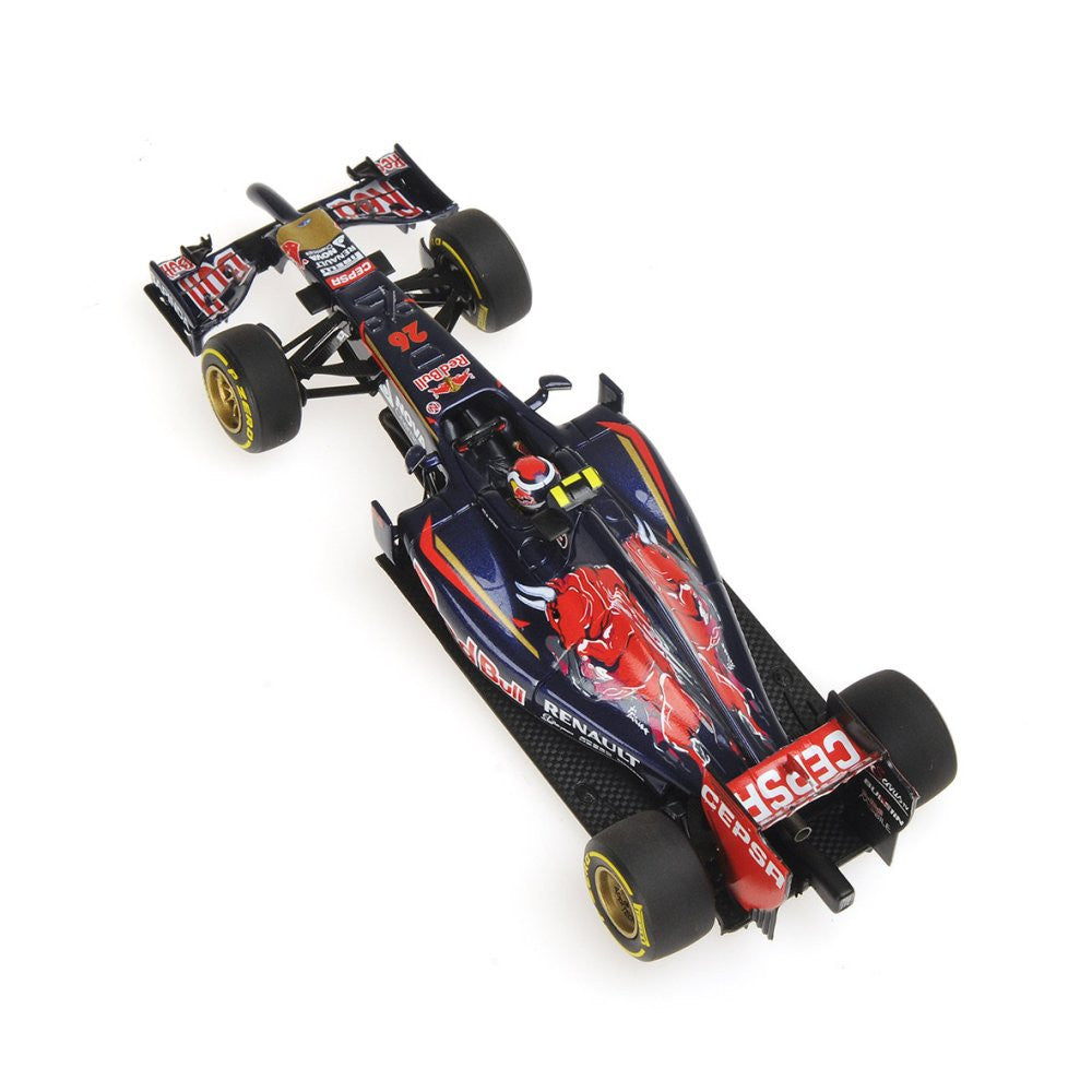 Minichamps 1:43 Scuderia Toro Rosso STR9 #26 Daniil Kvyat 2014 F1 Formula One 417140026