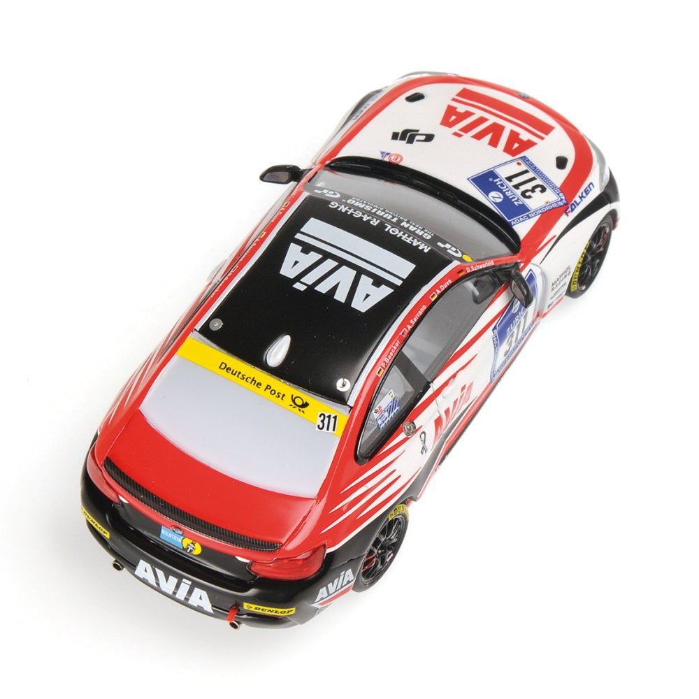 Minichamps 1:43 BMW M235I Racing Mathol Racing E.V. Avia Racing Schwerfeld/Duve/Serrano/Baecker #311 24H Nurburgring 2015 437152511