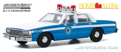 GreenLight 1:43 Home Alone (1990) - 1986 Chevrolet Caprice Wilmette, Illinois Police 86585
