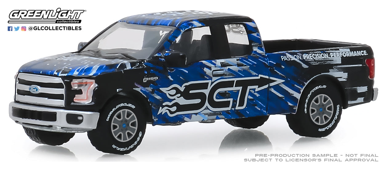GreenLight 1:64 2017 Ford F-150 - SCT, Derive Systems 30091