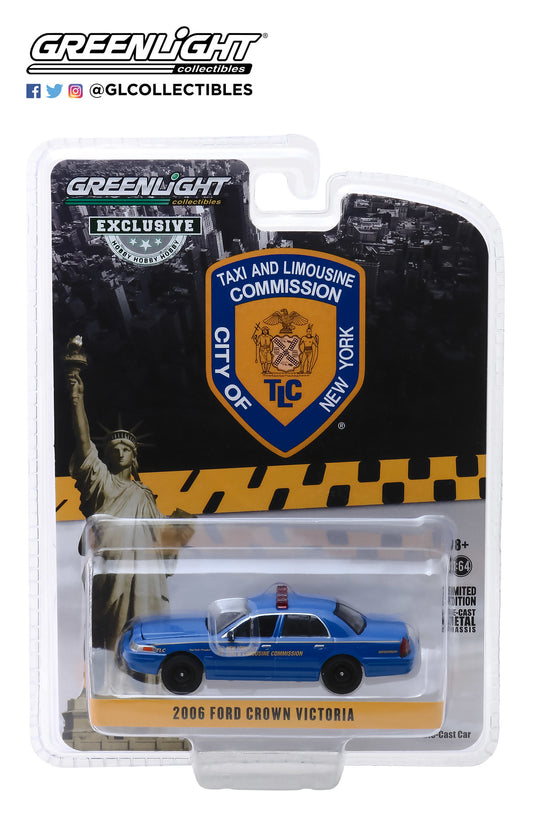 GreenLight 1:64 2006 Ford Crown Victoria New York City Taxi and Limousine Commission 30092
