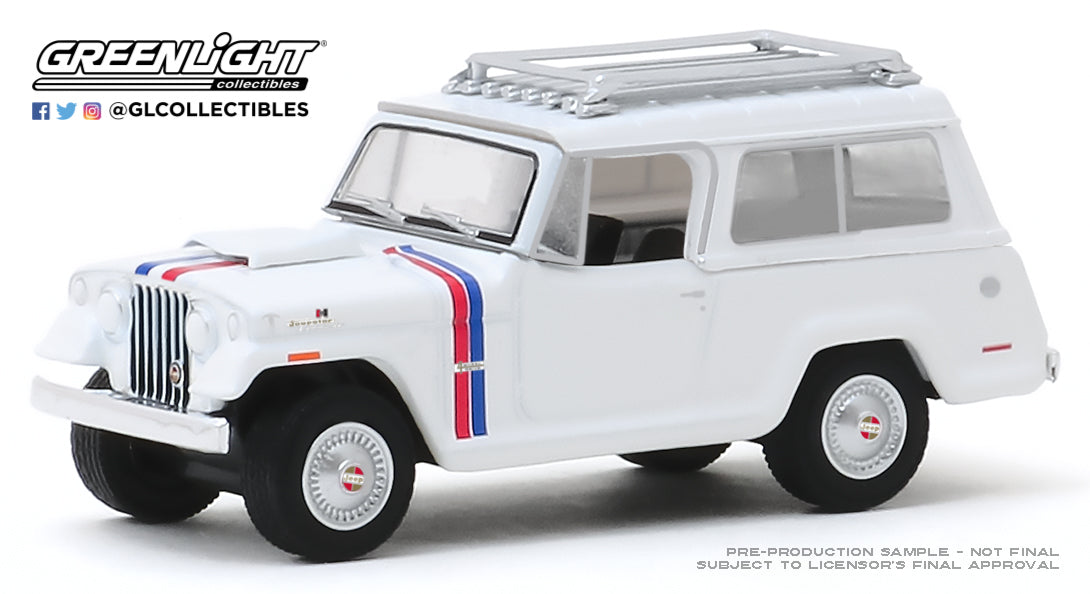 GreenLight 1:64 1971 Jeep Jeepster Commando - Hurst Edition 30115