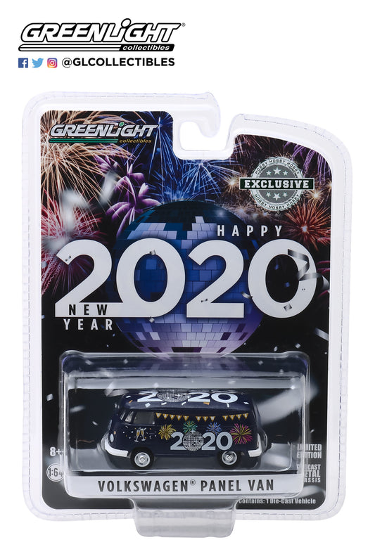 GreenLight 1:64 Volkswagen Type 2 Panel Van - New Year 2020 (Hobby Exclusive) 30125