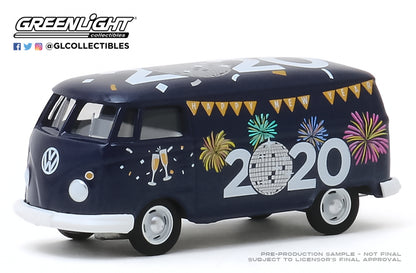 GreenLight 1:64 Volkswagen Type 2 Panel Van - New Year 2020 (Hobby Exclusive) 30125