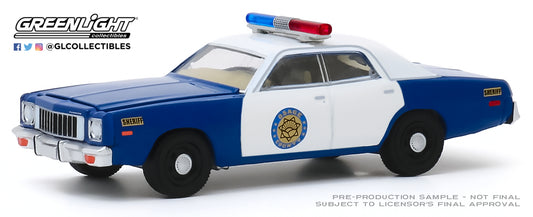GreenLight 1:64 1975 Plymouth Fury - Osage County Sheriff 30151