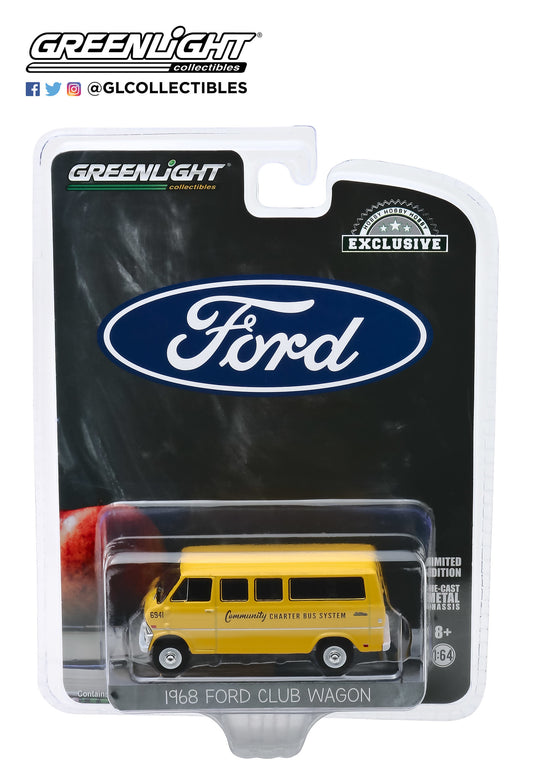 GreenLight 1:64 1968 Ford Club Wagon School Bus 30155