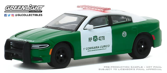 GreenLight 1:64 2018 Dodge Charger Pursuit - Carabineros de Chile 30162