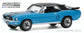 GreenLight 1:64 1967 Ford Mustang Coupe Ski Country Special - Vail Blue 30171