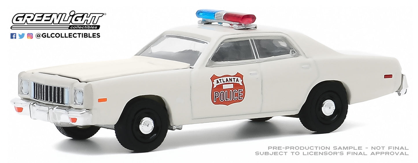 GreenLight 1:64 1975 Plymouth Fury - Atlanta, Georgia Police 30174