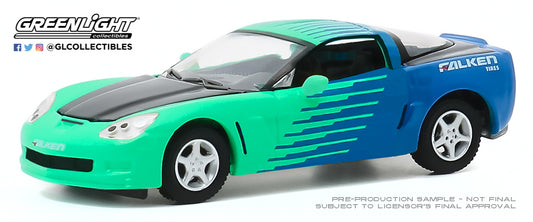 GreenLight 1:64 2013 Corvette C6 - Falken Tires 30176