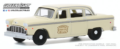 GreenLight 1:64 1971 Checker Taxicab - Tisdale Cab Co. 30182