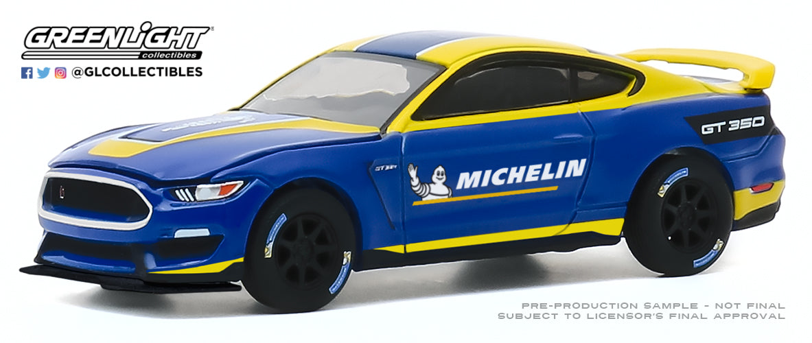 GreenLight 1:64 2019 Ford Shelby GT350R - Michelin Tires 30186
