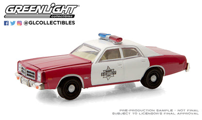 GreenLight 1:64 1977 Dodge Monaco - Finchburg County Sheriff 30203