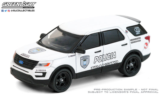 GreenLight 1:64 Hot Pursuit - 2016 Ford Interceptor Utility - Bayamon City Police Department, Puerto Rico - Policia Municipal Policia Transito 30210