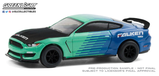 GreenLight 1:64 2019 Ford Shelby GT350R - Falken Tires 30211