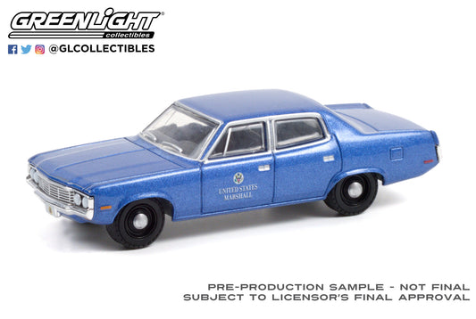 GreenLight 1:64 1972 AMC Matador - United States Marshall 30218