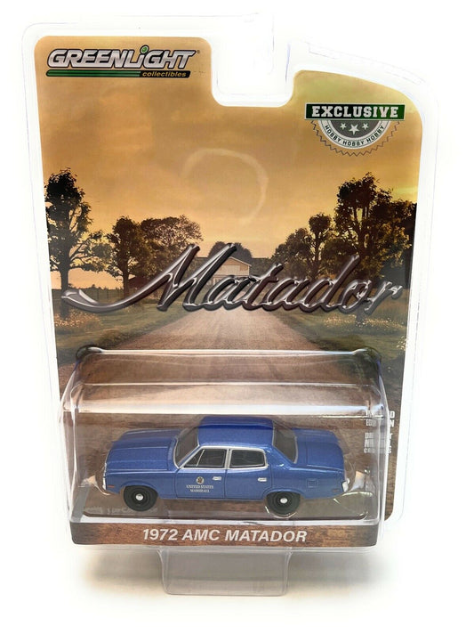 GreenLight 1:64 1972 AMC Matador - United States Marshall 30218