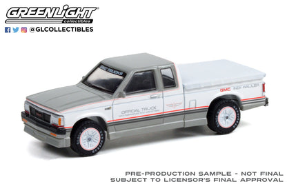 GreenLight 1:64 1984 GMC S-15 Extended Cab 68th Annual Indianapolis 500 Mile Race GMC Indy Hauler Official Truck (Hobby Exclusive) 30230