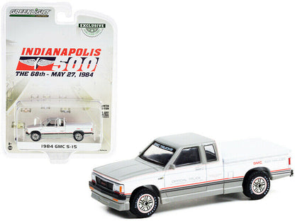 GreenLight 1:64 1984 GMC S-15 Extended Cab 68th Annual Indianapolis 500 Mile Race GMC Indy Hauler Official Truck (Hobby Exclusive) 30230