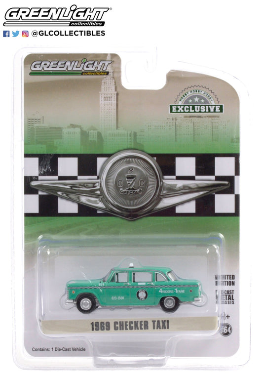 GreenLight 1:64 1969 Checker Motors Marathon A11 - Cleveland, Ohio Zone Cab Co. (Hobby Exclusive) 30232