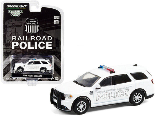 GreenLight 1:64 2018 Dodge Durango - Union Pacific Railroad Police (Hobby Exclusive) 30268