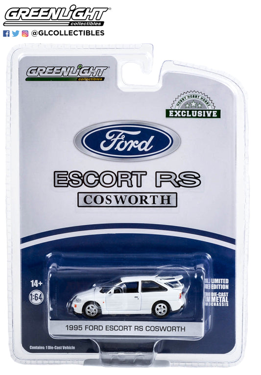 GreenLight 1:64 1995 Ford Escort RS Cosworth - Diamond White 30379