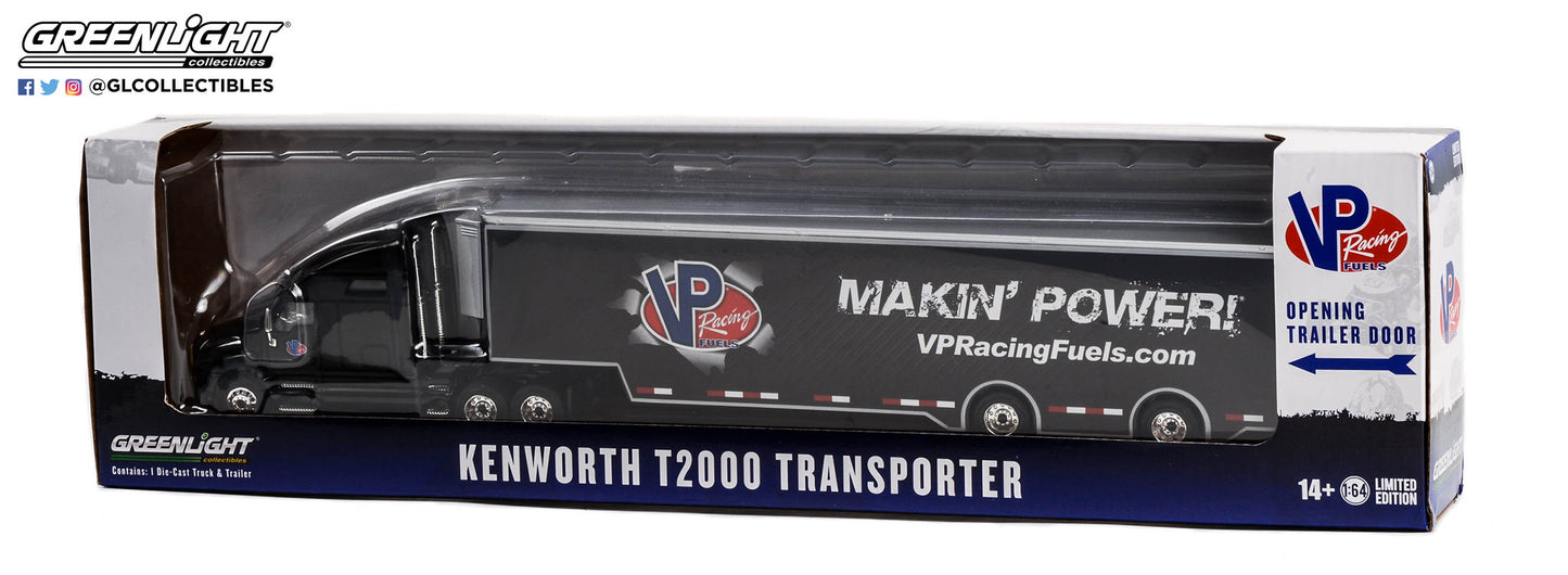 GreenLight 1:64 Kenworth T2000 - VP Racing Fuels Makin Power! Transporter 30385