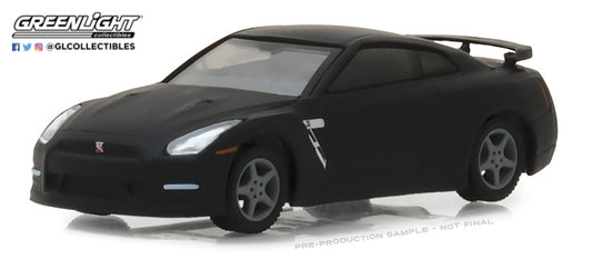 GreenLight 1:64 Tokyo Torque Series 2 - 2015 Nissan GT-R (R35) - Matte Black 29900-F