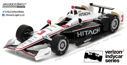 GreenLight 1:18 2017 Indycar Series #3 Helio Castroneves / Penske Racing, Hitachi 11001