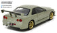 GreenLight 1:18 Artisan Collection - 1999 Nissan Skyline GT-R (R34) - Millennium Jade 19033