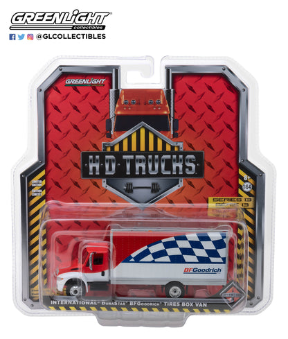 GreenLight 1:64 H.D. Trucks Series 13 - 2013 International Durastar Box Van BFGoodrich Tires Take Control 33130-C