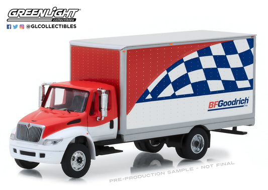 GreenLight 1:64 H.D. Trucks Series 13 - 2013 International Durastar Box Van BFGoodrich Tires Take Control 33130-C