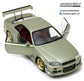GreenLight 1:18 Artisan Collection - 1999 Nissan Skyline GT-R (R34) - Millennium Jade 19033