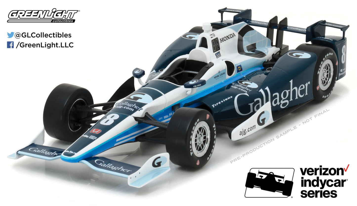 GreenLight 1:18 2017 IndyCar Series #8 Max Chilton / Chip Ganassi Racing, Gallagher 11010