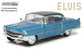 GreenLight 1:18 Elvis Presley (1935-77) - 1955 Cadillac Fleetwood Series 60 Blue Cadillac 13502