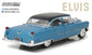 GreenLight 1:18 Elvis Presley (1935-77) - 1955 Cadillac Fleetwood Series 60 Blue Cadillac 13502