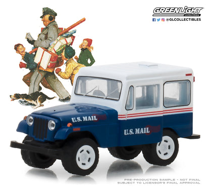 GreenLight 1/64 Norman Rockwell Delivery Vehicles Series 1 - 1971 Jeep DJ-5 37150-C