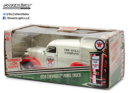 GreenLight 1:24 Running on Empty - 1939 Chevrolet Panel Truck - Texaco 18238
