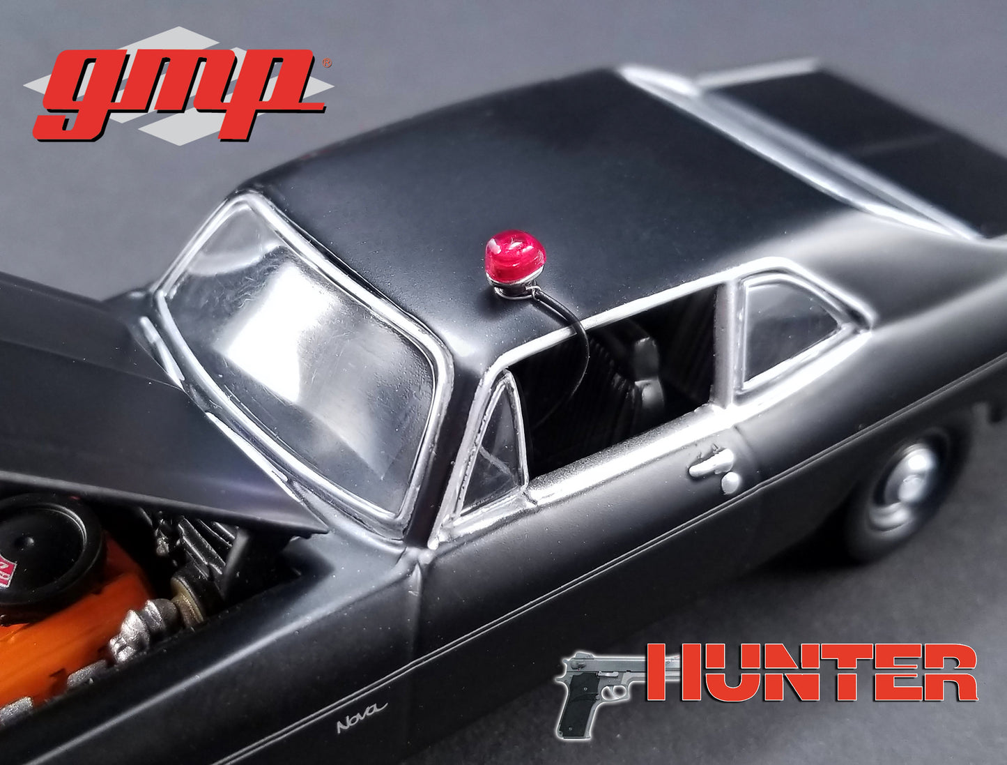 GMP 1:43 Hunter (1984-91 TV Series) - 1971 Chevrolet Nova Police GMP-14309