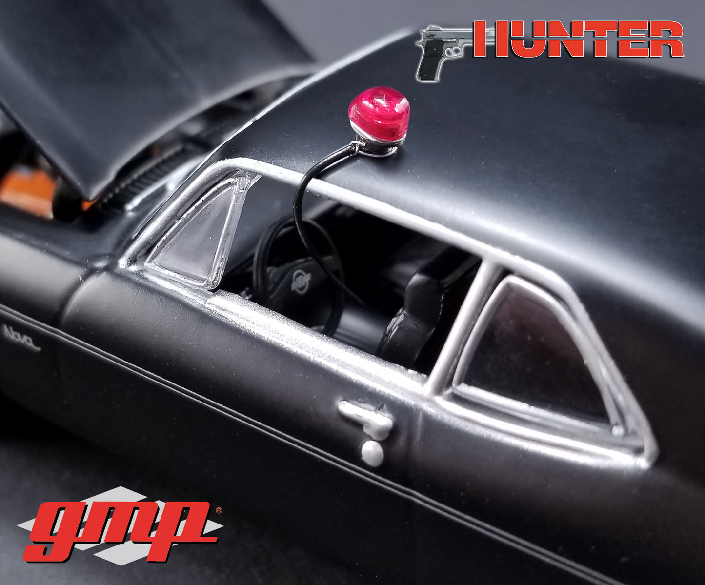 GMP 1:43 Hunter (1984-91 TV Series) - 1971 Chevrolet Nova Police GMP-14309
