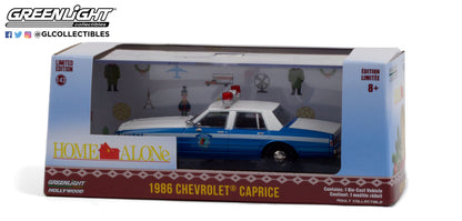 GreenLight 1:43 Home Alone (1990) - 1986 Chevrolet Caprice Wilmette, Illinois Police 86585