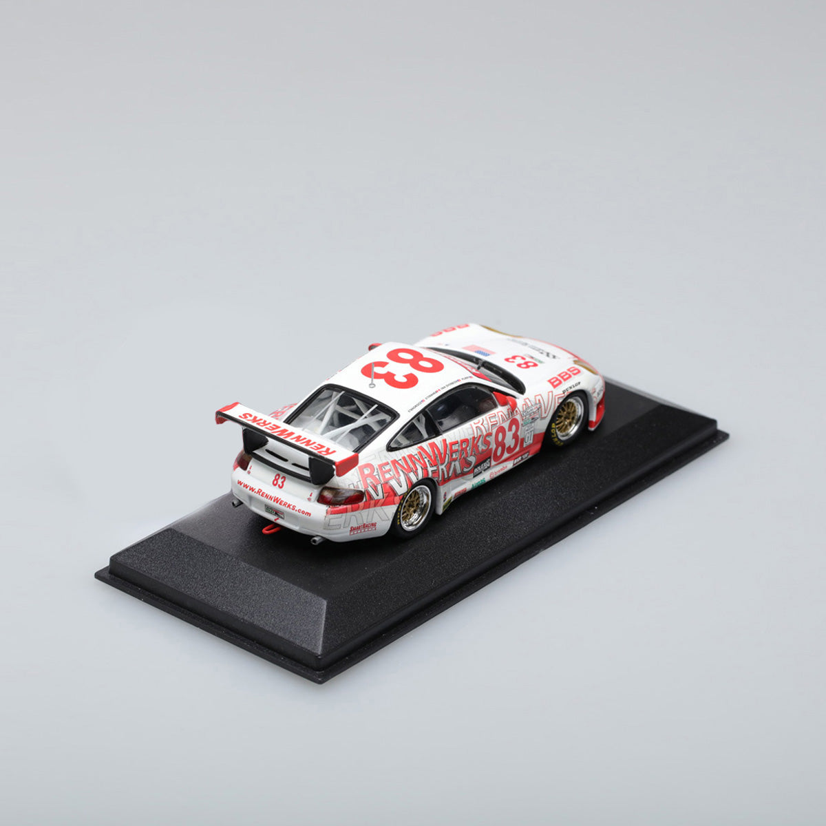 Minichamps 1:43 Porsche 911 GT3 – V.Overbeck/Steranka/Stanbridge/Murry #83 Team Rennwerks – 24H Daytona 2003 400036983
