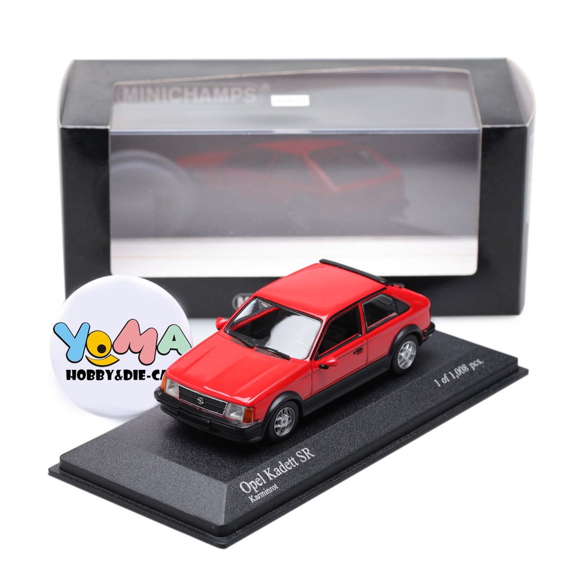 Minichamps 1:43 Opel Kadett D SR 1979 Red 400044122