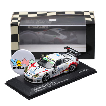 Minichamps 1:43 Porsche 911 GT3-RS – Ickx/Rabineau/Tinseau Team T2M Motorsport #90 1000 KM SPA 2004 400046980