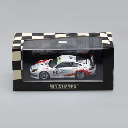Minichamps 1:43 Porsche 911 GT3-RS – Ickx/Rabineau/Tinseau Team T2M Motorsport #90 1000 KM SPA 2004 400046980