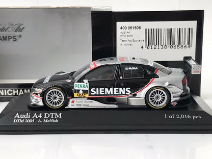Minichamps 1:43 Audi A4 Allan McNish – Audi Sport Team ABT Sportsline #6 DTM 2005 400051506