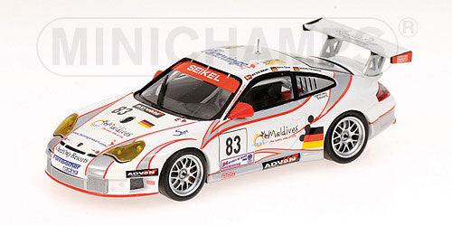 Minichamps 1:43 Porsche 911 GT3 RSR #83 Le Mans 2006 Nielsen 400066483