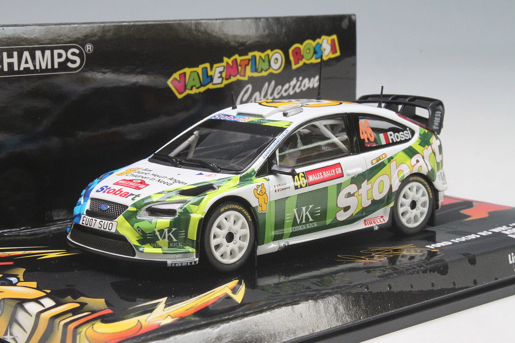 Minichamps 1:43 Ford Focus RS Rally Stobart Rossi/Cassina #46 Wales Rally WRC 2008 400088146